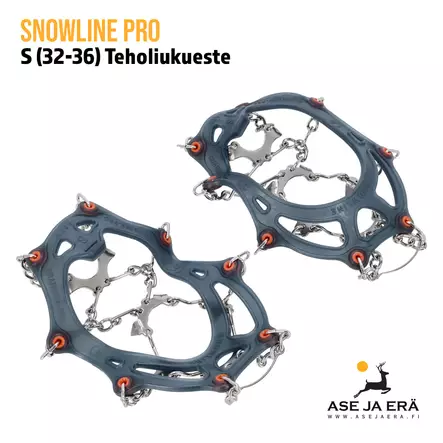 Snowline Pro teholiukueste  S (32-36) - Pari kengänkiinnitysnauhat näkyvissä - Pohjalliset ja kenkätarvikkeet - 9005528390108 - 2