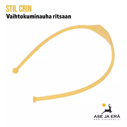 StilCrin ritsan vaihtokuminauha - Etuyläviistosta - Muut aseet - 6438418000598 - 6