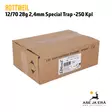 12/70 Rottweil Special trap 28g 2,4 mm - Haulikon ratapatruunat - 24000294306598 - 3