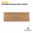 12/70 Rottweil Special trap 28g 2,4 mm - Haulikon ratapatruunat - 24000294306598 - 2