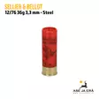 12/76 Sellier & Bellot SteelShot Magnum 36g 25kpl - 12/76 metsästyspatruunat - 8590690066148 - 6
