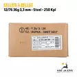 12/76 Sellier & Bellot SteelShot Magnum 36g 25kpl - 12/76 metsästyspatruunat - 8590690066148 - 10