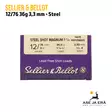 12/76 Sellier & Bellot SteelShot Magnum 36g 25kpl - 12/76 metsästyspatruunat - 8590690066148 - 8