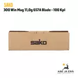 300 Win Mag Sako Powerhead Blade 11 g (657A) Kivääripatruuna - Muut kaliiperit - 6438053147238 - 15