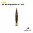 308win Lapua Subsonic 13g FMJ kivääripatruuna B416 - 308 kaliiperi - 6418267102018 - 18