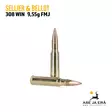308 Win Sellier & Bellot 9,55g FMJ Bulk kivääripatruuna - 308 kaliiperi - 8590690331598 - 2