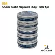 5,5mm H&N Rabbit Magnum II 1,66g 1000 kpl - Yleiskuva  - 5,5 mm luodit - 4047058011578 - 8