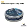 5,5mm H&N Rabbit Magnum II 1,66g 200 kpl - rasia yläviistosta - 5,5 mm luodit - 4047058011578 - 6
