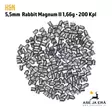 5,5mm H&N Rabbit Magnum II 1,66g 200 kpl - Lajitelma luoteja - 5,5 mm luodit - 4047058011578 - 5