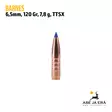 6.5mm Barnes TTSX 120gr kupariluoti 50kpl - yksi luoti - 6,5mm luodit - 716876264308 - 11
