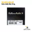 7,62x54R Sellier & Bellot Bulk 11,7g FMJ Kivääripatruuna - Muut kaliiperit - 8590690334988 - 7