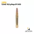 9,3x62 Lapua 18,5 g Mega SP kiväärinpatruuna E433 - 9,3x62 kaliiperi - 6418267101998 - 6