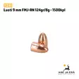 9mm Geco FMJ-RN 124gr/8g pistoolinluoti 1500kpl - 9mm luodit - 4000294004018 - 3