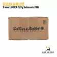 9 mm Sellier & Bellot 9,7 g Subsonic FMJ pistoolipatruuna - 9mm pistoolin patruunat - 8590690311668 - 13