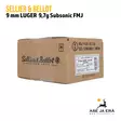 9 mm Sellier & Bellot 9,7 g Subsonic FMJ pistoolipatruuna - 9mm pistoolin patruunat - 8590690311668 - 14