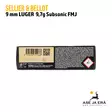 9 mm Sellier & Bellot 9,7 g Subsonic FMJ pistoolipatruuna - 9mm pistoolin patruunat - 8590690311668 - 5