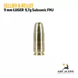 9 mm Sellier & Bellot 9,7 g Subsonic FMJ pistoolipatruuna - 9mm pistoolin patruunat - 8590690311668 - 3