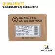 9 mm Sellier & Bellot 9,7 g Subsonic FMJ pistoolipatruuna - 9mm pistoolin patruunat - 8590690311668 - 7