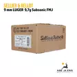 9 mm Sellier & Bellot 9,7 g Subsonic FMJ pistoolipatruuna - 9mm pistoolin patruunat - 8590690311668 - 8