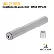 Jaki .22 Pistol RST UNEF 1/2"x28 - yksityiskohta vaimennin ja kierteensuojaholkki - Jaki äänenvaimentimet - 16221228 - 9