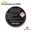 Victory 6mm paukkupatruuna 100 kpl - rasian takakansi - Starttiaseen patruunat - 3877000251148 - 4