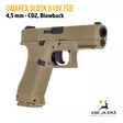 Umarex Glock G19X FDE Ilmapistooli 4,5mm CO2 Blowback - BB kuula ilmapistoolit - 4000844657718 - 6