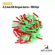 4,5mm Umarex UX tupsunuoli Airgun darts 4.1642 100 kpl - kasa nuolia - 4,5 mm ilmakivääriluodit - 4000844880888 - 2