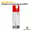 Ballistol H1 ruokateollisuus-spray lihamylly- ja ruokalaiteöljy 200 ml, takaa - Aseöljyt ja -rasvat - 4017777253108 - 2