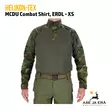Helikon-Tex MCDU Combat Shirt, ERDL - XS, edestä kuvattuna - Kauluspaidat - 5902688986438 - 2
