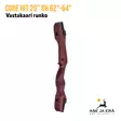 Core Hit 20" RH 62"-64" vastakaari runko - Takaviistosta - Vastakaarijousen rungot - 6017400606668 - 7