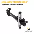 Axcel Achieve Carbon No Lock 6" kilpajousen tähtäin - Taljajousen tähtäimet - 611254025598 - 2
