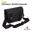 Tarkka 7x50 Compass Merikiikari kompassilla - Kuljetuslaukku - Muut katselukiikarit - 6410362383408 - 12