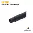 AimSport vaimenninkierresuoja ½"-28 UNEF - Kiväärien osat - 7340085203938 - 3