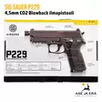 Sig Sauer P229 4,5 mm CO2 Blowback ilmapistooli, myyntipakkauksen takakansi - BB kuula ilmapistoolit - 798681691678 - 12