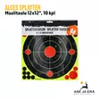 Alces Splatter maalitaulu 12x12" 10 kpl - Ampumataulut - 7340143710088 - 4