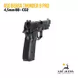 ASG Bersa Thunder 9 PRO 4,5mm CO2 ilmapistooli - BB kuula ilmapistoolit - 5707843049658 - 5