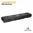 ASG kiväärilaukku 139x39x15cm musta - etuviistosta - Aselaukut ja pistoolikotelot - 5707843090698 - 3