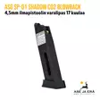 ASG SP-01 Shadow CO2 Blowback 4,5mm ilmapistoolin varalipas 17 kuulaa - vasemmalta takaviistosta - ASG Lippaat - 5707843071628 - 4