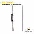 Bear Titan 60" jousipaketti nuorille - yksityiskohta kahvasta - Perinnejouset - 7548061202948 - 6