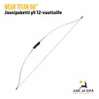 Bear Titan 60" jousipaketti nuorille - jousi sivusta - Perinnejouset - 7548061202948 - 2