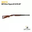 Beretta 687 Silver Pigeon III 12/76 28" - Päällekkäispiippuiset haulikot - A3W56P9N3AA31128 - 1