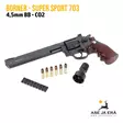 Borner Super Sport 703 4,5mm BB C02 ilmapistooli - BB kuula ilmapistoolit - 4710372211688 - 12