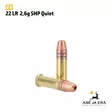 CCI 22LR Segmented HP Quiet 2,6g - 22 LR patruunat - 076683009708 - 2