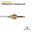 CenterPoint CP400 Select 20" varsijousen hiilikuitunuoli 6kpl - Hiilikuitunuolet - 843382003838 - 5