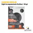 Champion Visicolor Sight-In ampumataulu 10 kpl - myyntipakkaus, EAN näkyvissä - Ampumataulut - 076683458278 - 12