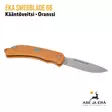 EKA SwedBlade G6 taittopuukko kydex tuppi, oranssi - nylkyterä oikealta - Taittoveitset - 7391537735088 - 15