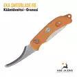 EKA SwedBlade G6 taittopuukko kydex tuppi, oranssi - avausterä esillä, vasemmalta - Taittoveitset - 7391537735088 - 14
