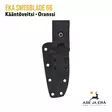 EKA SwedBlade G6 taittopuukko kydex tuppi, oranssi - tuppi takaa - Taittoveitset - 7391537735088 - 18