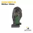 Eleven Targets 3D-taulu Villisika vaihtoinsertillä - 3D-eläintaulut - ELVaE8 - 5
