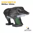 Eleven Targets 3D-taulu Villisika vaihtoinsertillä - 3D-eläintaulut - ELVaE8 - 8
